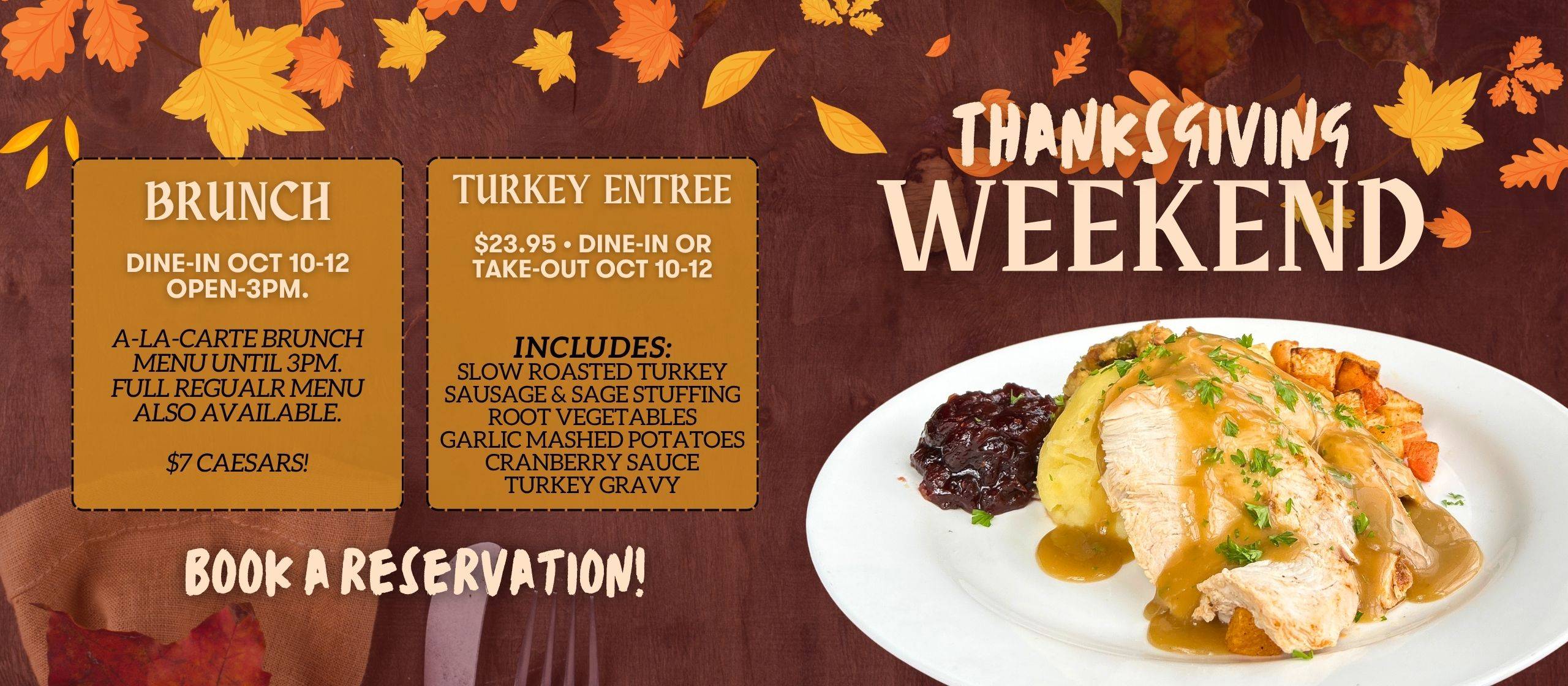THANKSGIVING TAKEOUT